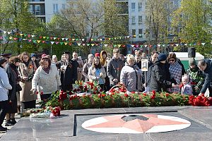 Возложение в День Победы